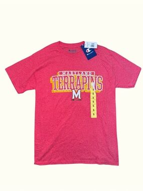Champion red Maryland Terrapins Graphic Tee